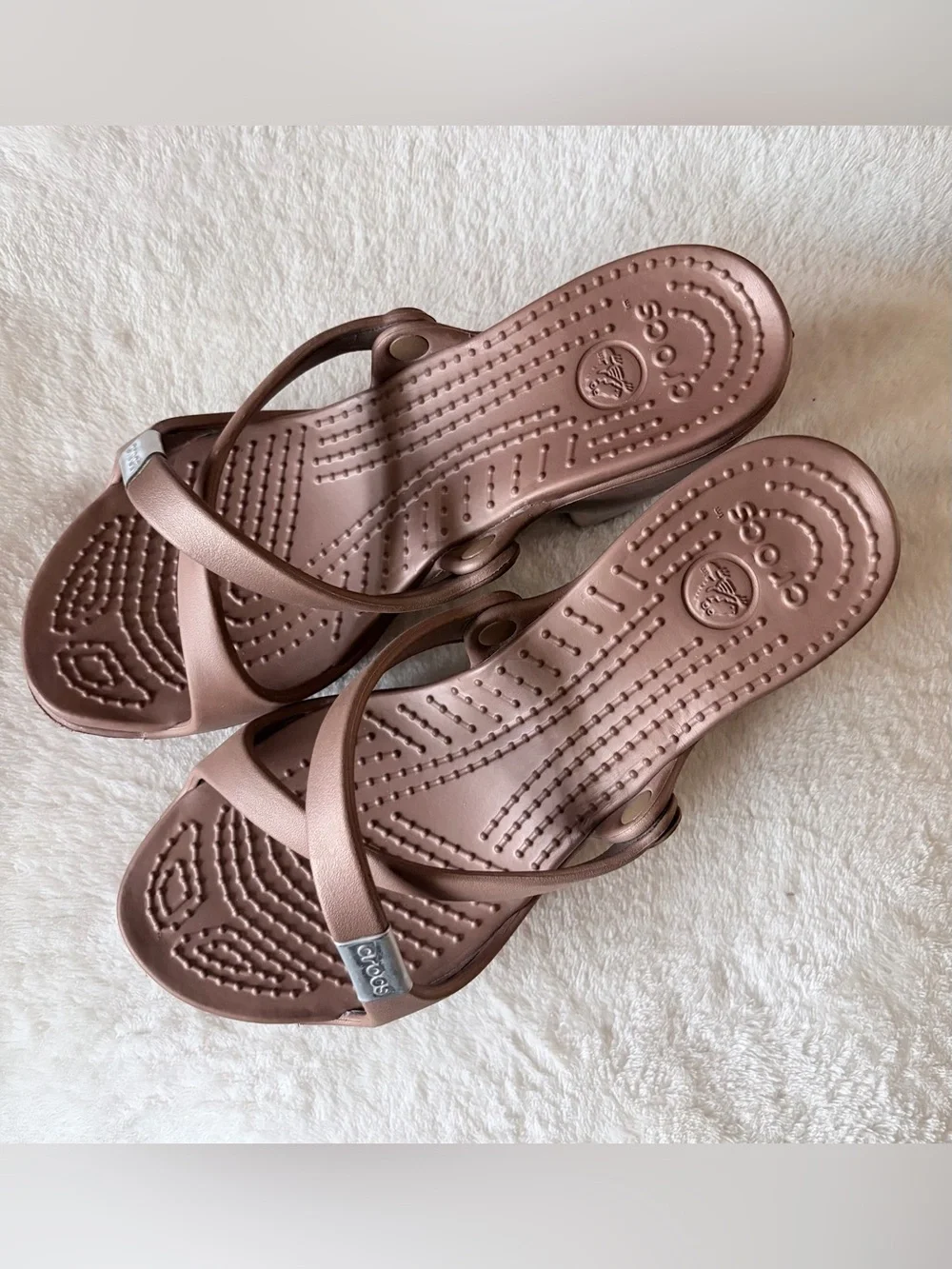 CROCS chunky platform